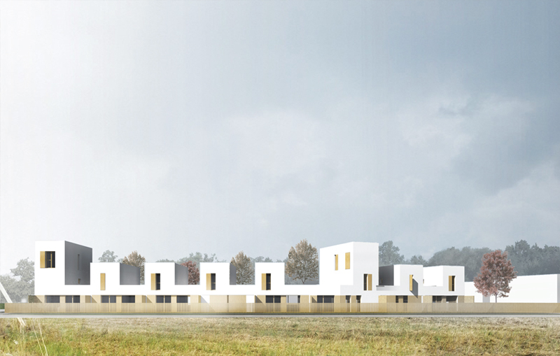 8 Maisons groupÃ©es Zac des Prairies dÂ´OrgÃ¨res Ã  OrgÃ¨res - 2013-10-04