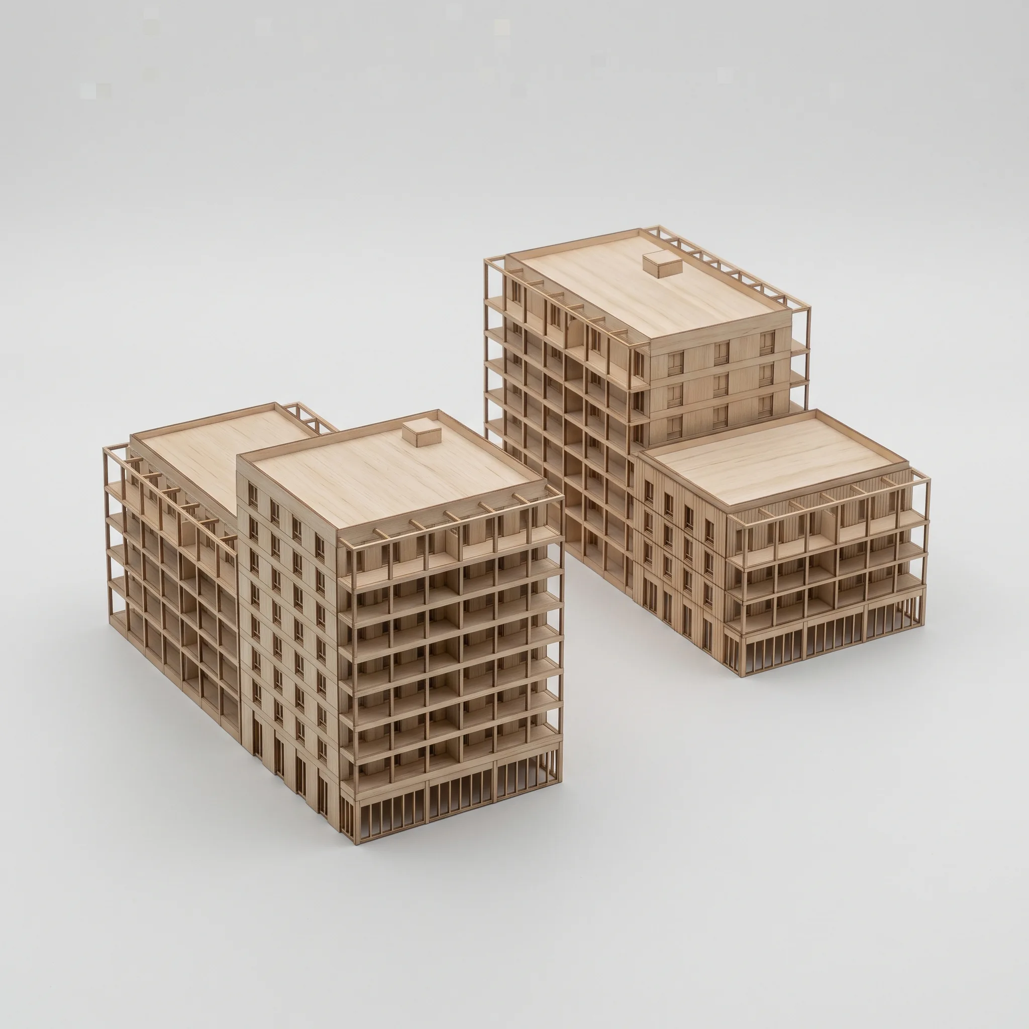Haut-Sancé - maquette des volumes